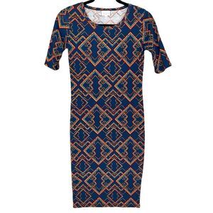 Lularoe Julia Fitted Dress - Size XXS